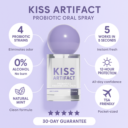 Kiss Artifact™ Probiotic Mint Revival Spray